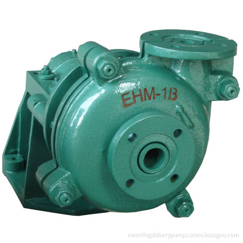 High Pressure Ehm-1b Professional Design Types Of Slurry Pumps For Mining